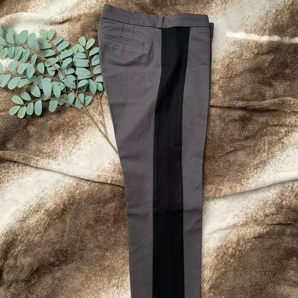 Stylish Gray and Black Women's Pants